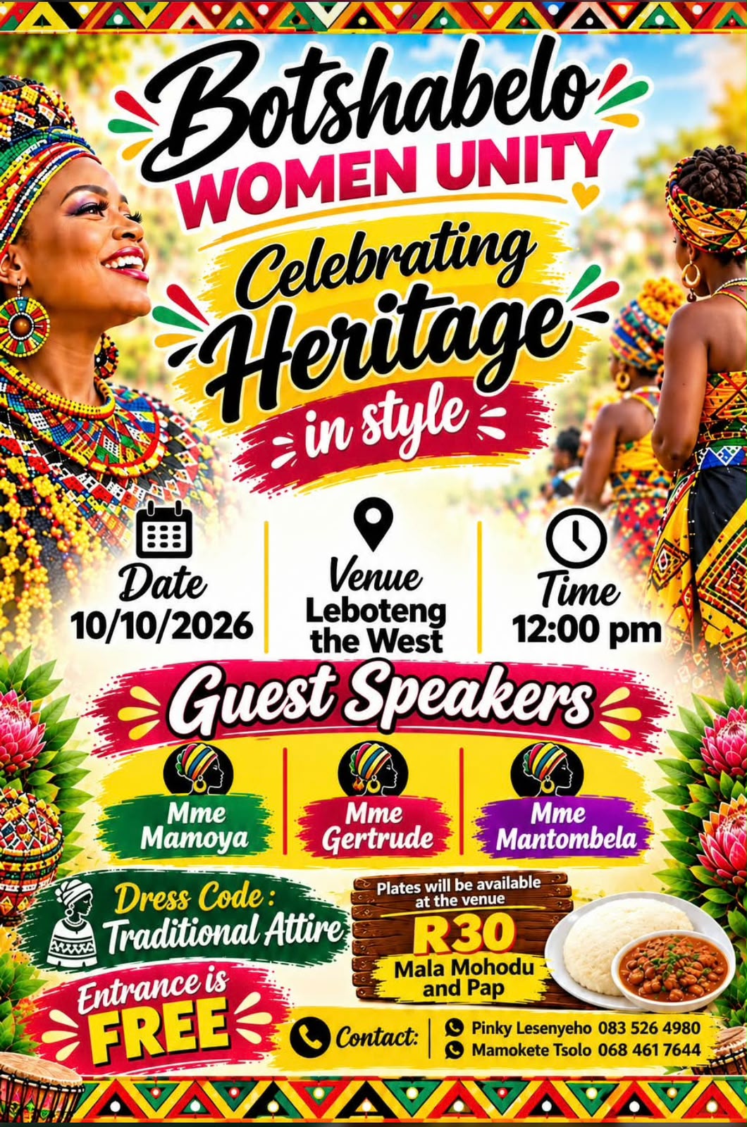 Botshabelo Women Unity - Celebrating Heritage in Style